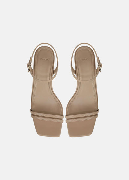 VINCE Women Tilda Leather Heeled Sandal in Heels