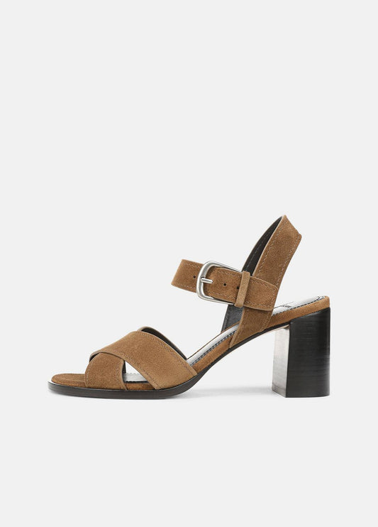 VINCE Women Salma Suede Heeled Sandal in Heels