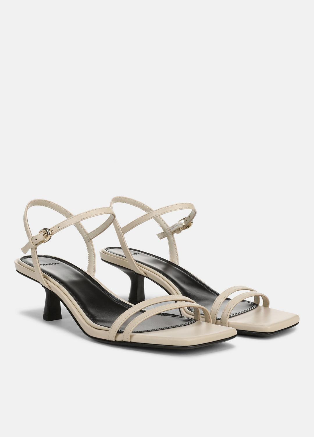 VINCE Women Tilda Leather Heeled Sandal in Heels