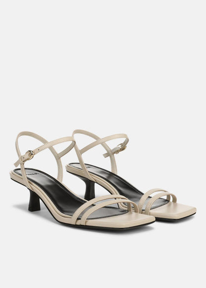 VINCE Women Tilda Leather Heeled Sandal in Heels