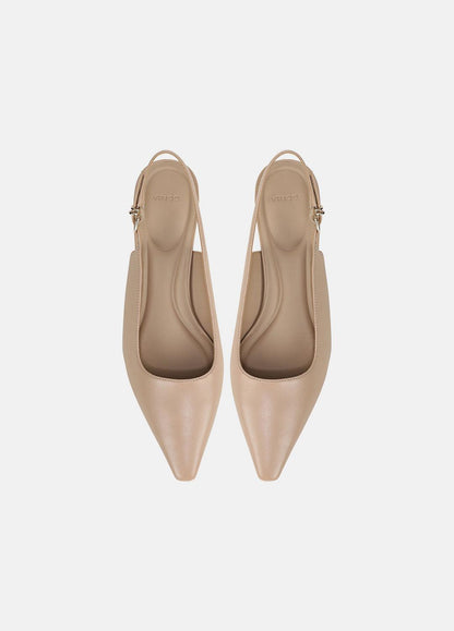 VINCE Women Sabra Leather Slingback Heel in Heels