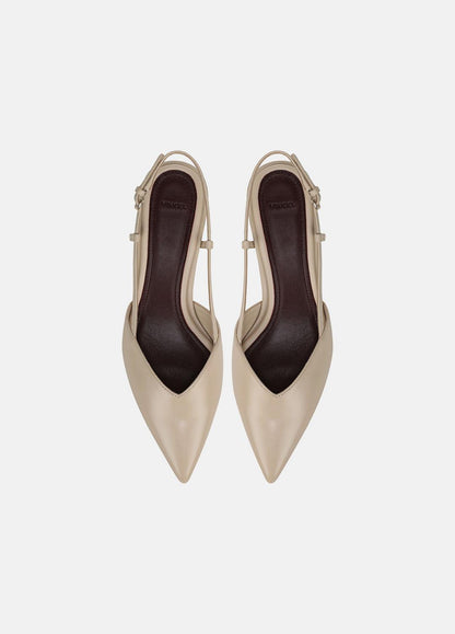 VINCE Women Levvy Leather Slingback Heel in Heels