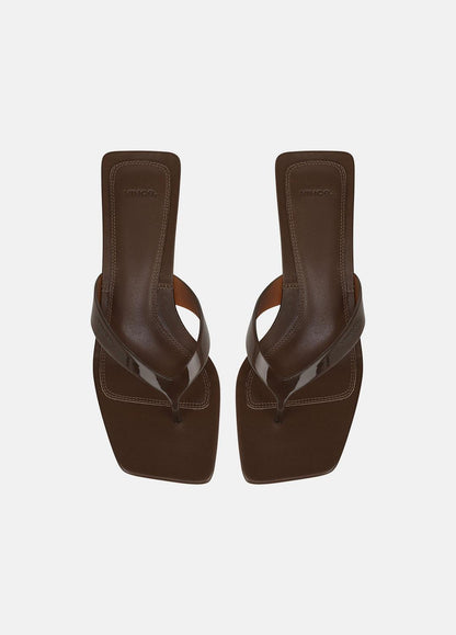 VINCE Women San Juan Jelly Heeled Thong Sandal in Sandals
