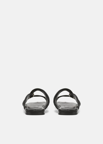 VINCE Women Vilma Leather Slide Sandal in Sandals