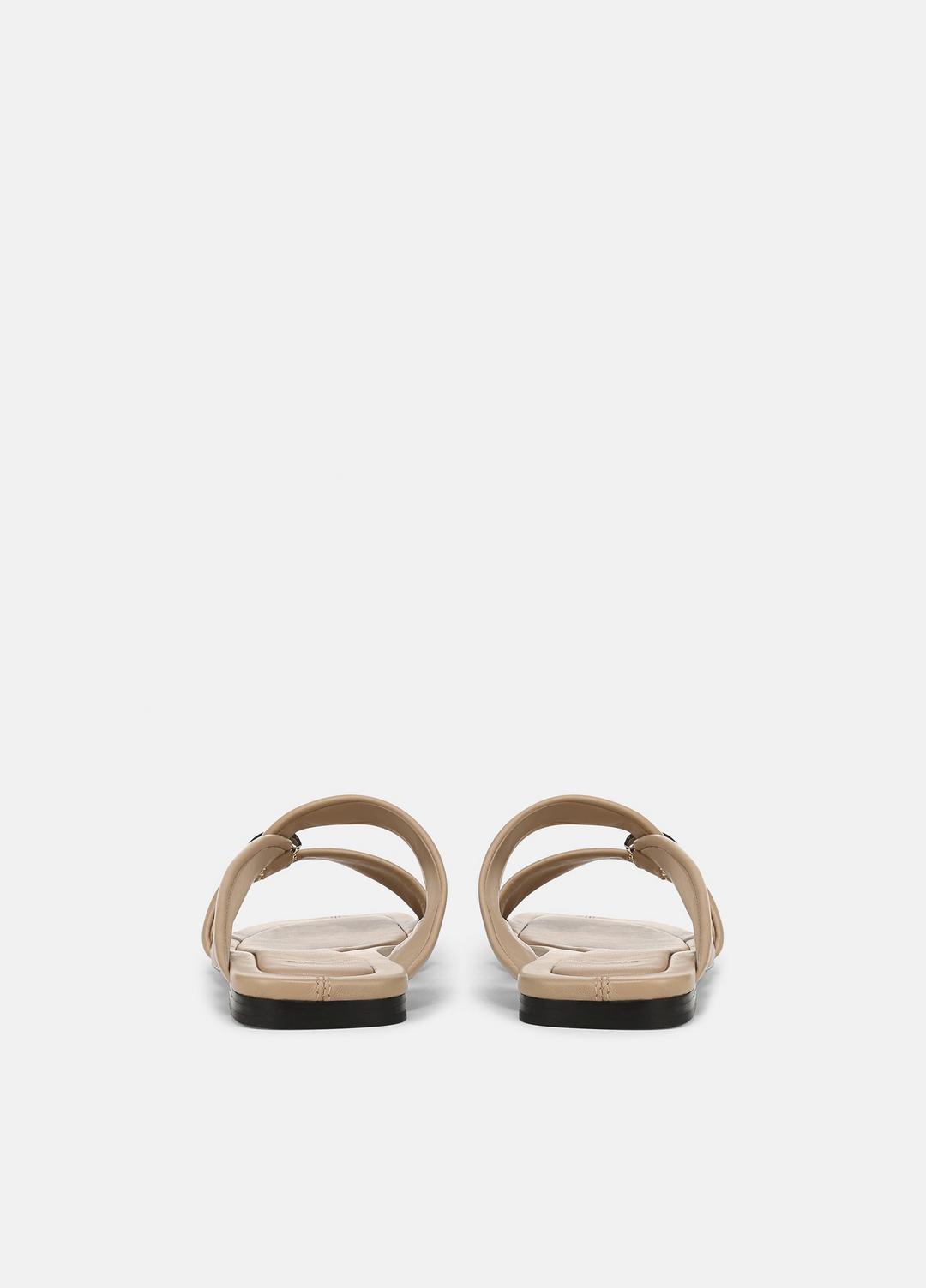 VINCE Women Vilma Leather Slide Sandal in Sandals