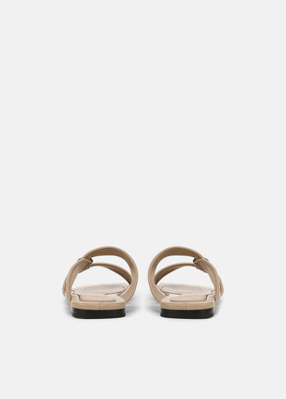 VINCE Women Vilma Leather Slide Sandal in Sandals