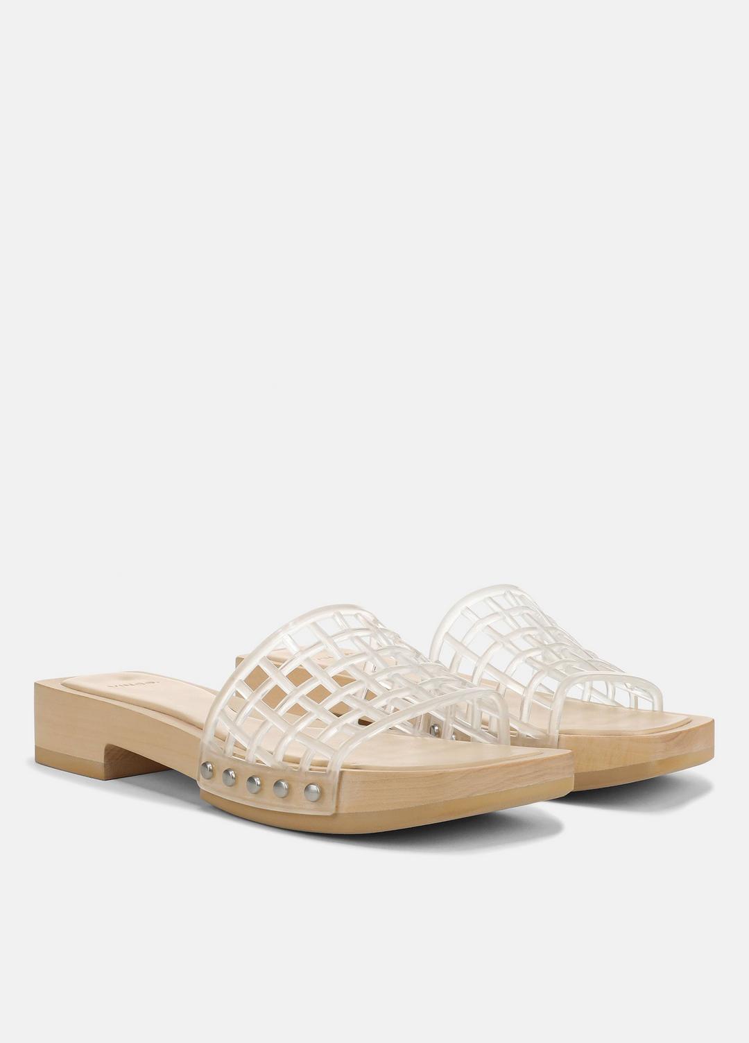 VINCE Women Barbara Jelly Slide Sandal in Sandals