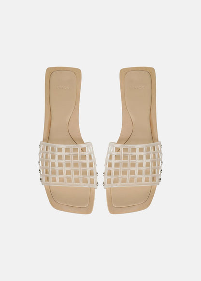 VINCE Women Barbara Jelly Slide Sandal in Sandals