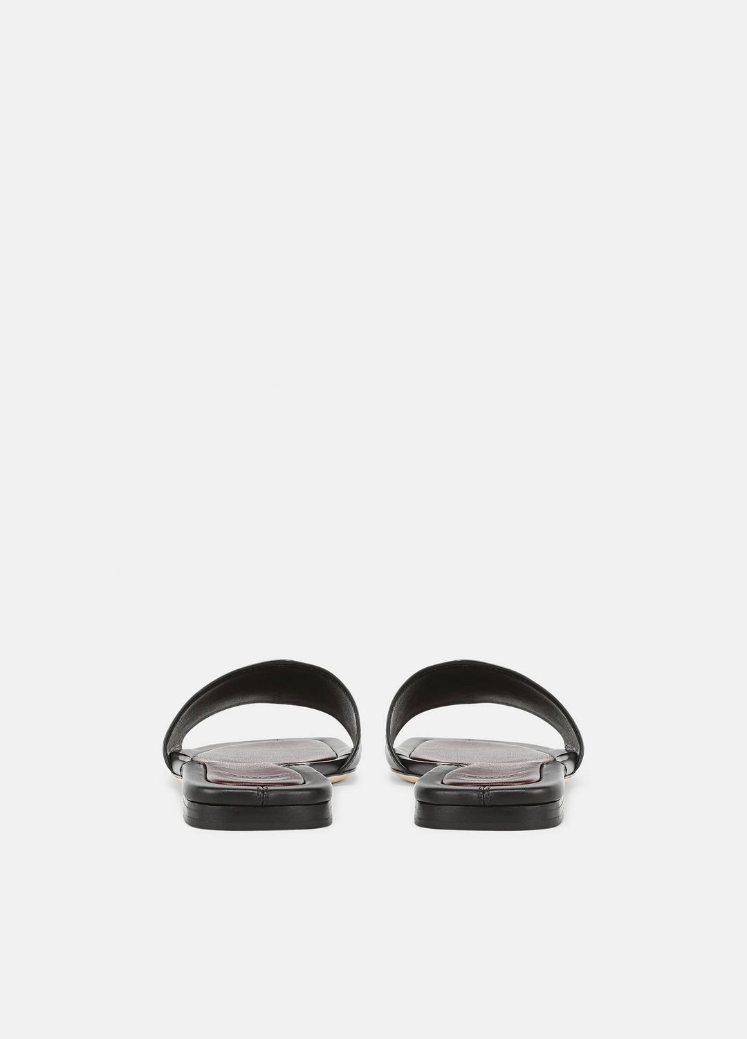 VINCE Women Valeria Leather Slide Sandal in Sandals