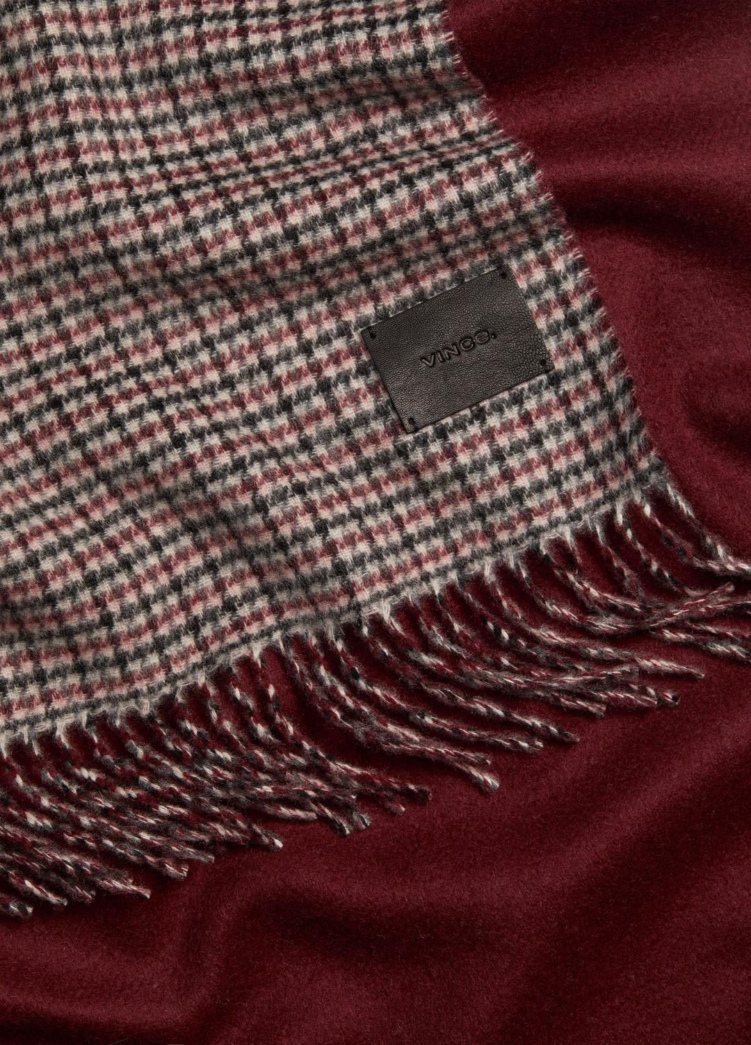 VINCE Women Micro-Houndstooth Cashmere Scarf in Scarves & Hats