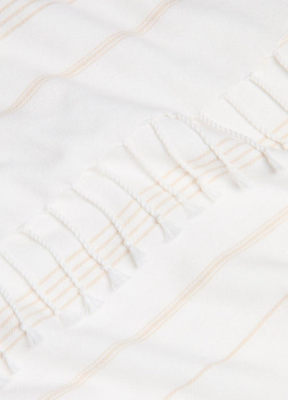 VINCE Women Stripe Cotton-Cashmere Wrap in Scarves & Hats