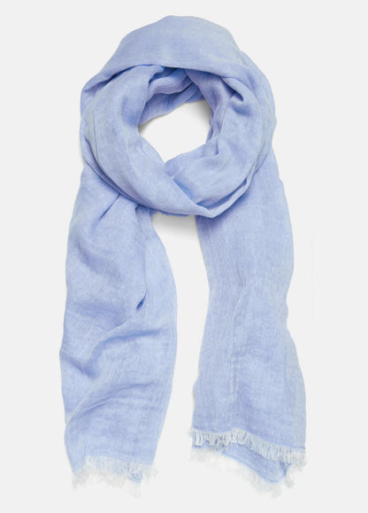 VINCE Women Cotton Gauze Bi-Color Scarf in Scarves & Hats