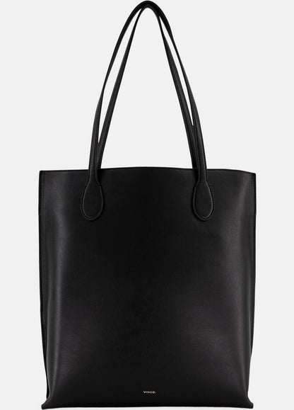 VINCE Women Athene Nappa Leather Tote in Handbags