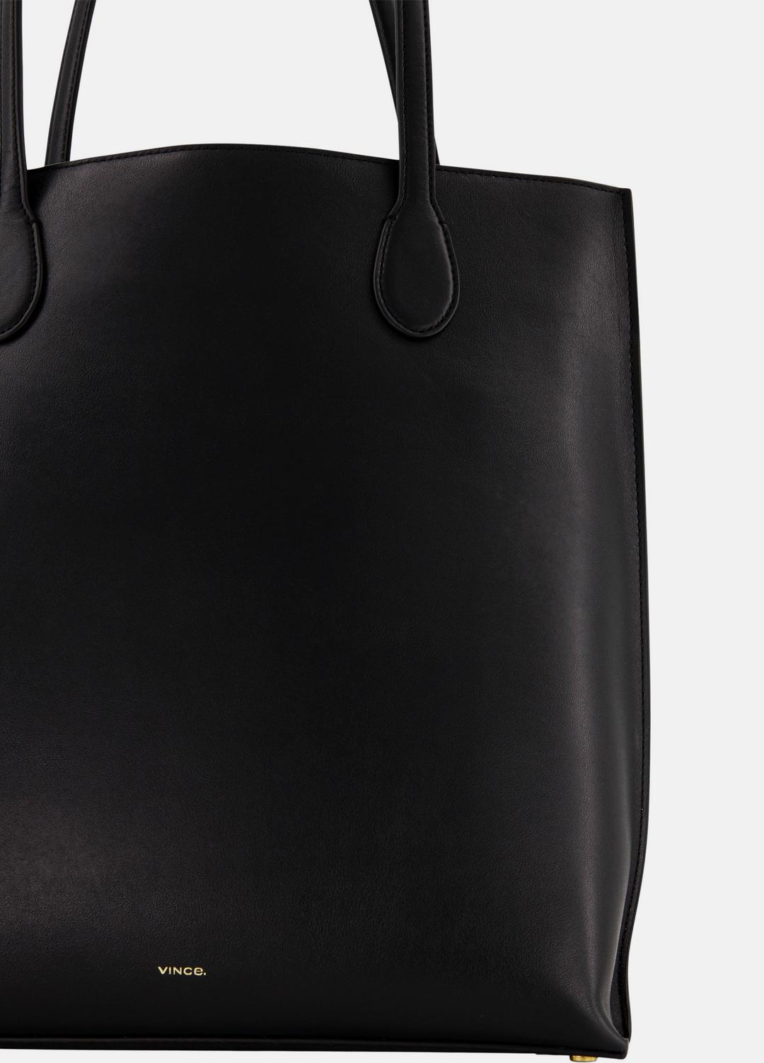 VINCE Women Athene Nappa Leather Tote in Handbags
