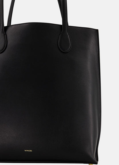 VINCE Women Athene Nappa Leather Tote in Handbags