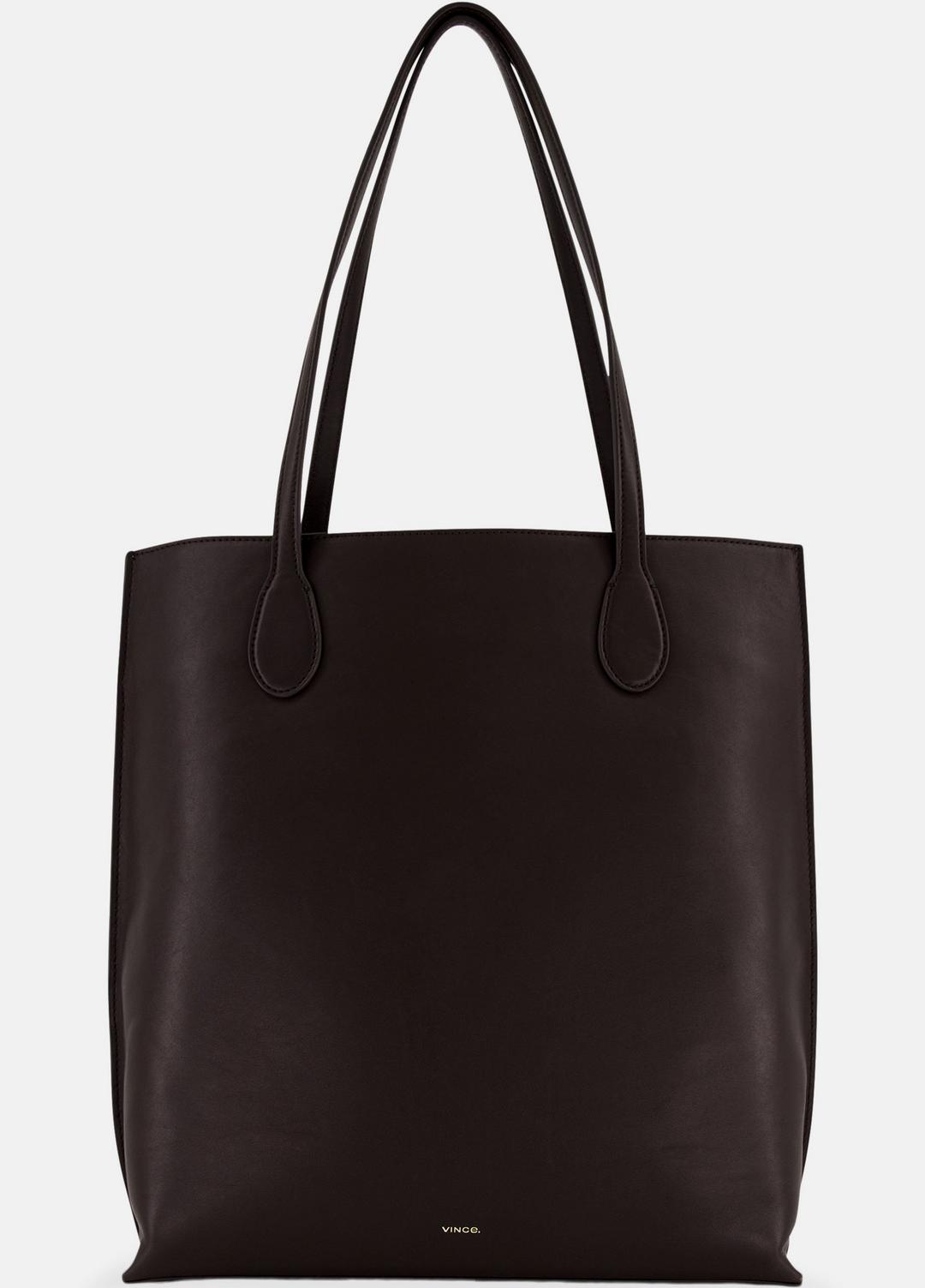 VINCE Women Athene Nappa Leather Tote in Handbags