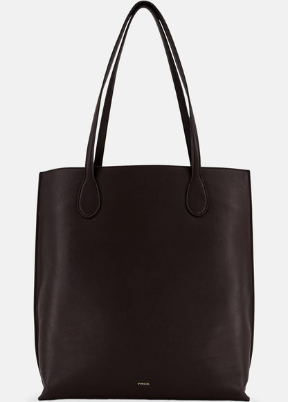 VINCE Women Athene Nappa Leather Tote in Handbags
