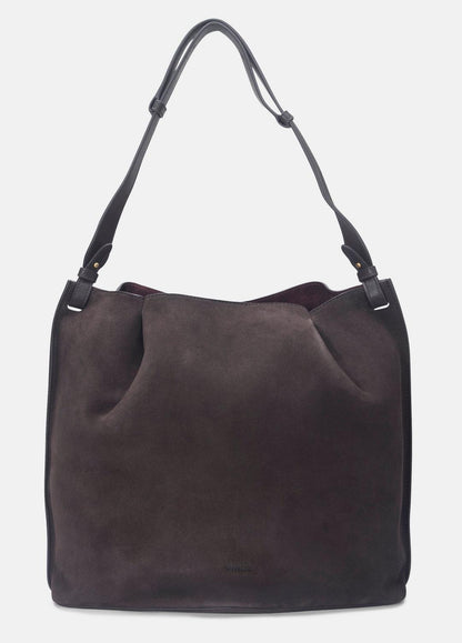 VINCE Women Ava Leather Bucket Bag in Handbags