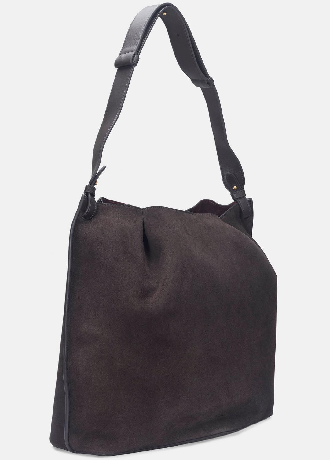 VINCE Women Ava Leather Bucket Bag in Handbags