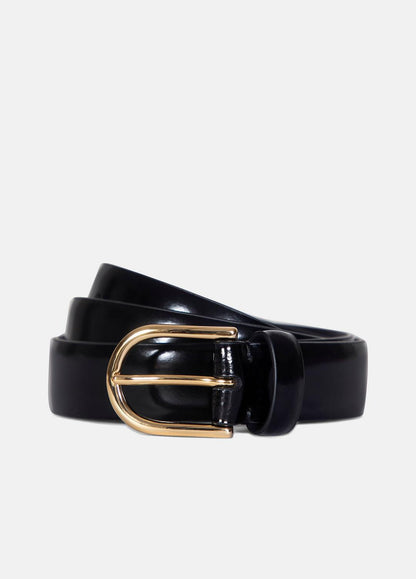 VINCE Women Women’s 25mm Spazzolato Leather Belt in Belts