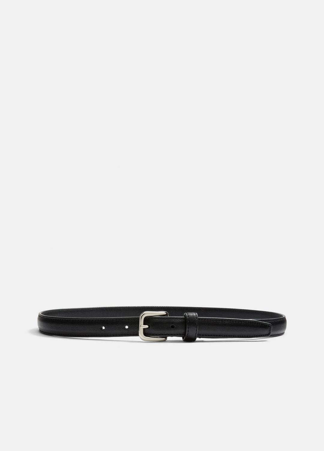 VINCE Women Women's Skinny Leather Belt in Accessories