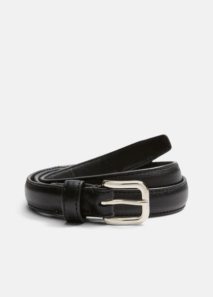 VINCE Women Women's Skinny Leather Belt in Accessories