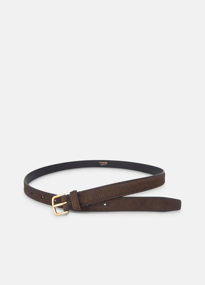 VINCE Women Women's 20mm Calf Hair Belt in Belts