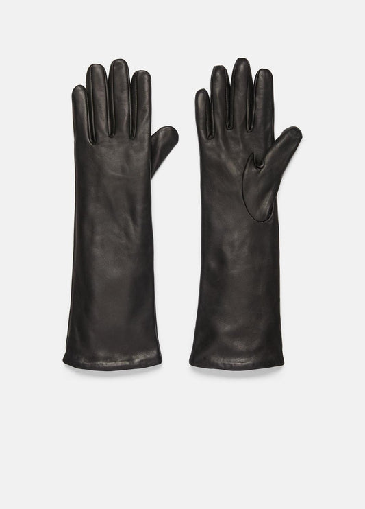 VINCE Women Cashmere-Lined Medium Leather Glove in Gloves