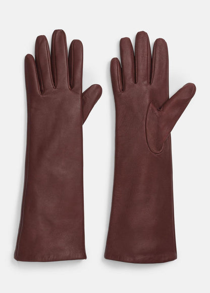 VINCE Women Cashmere-Lined Medium Leather Glove in Gloves