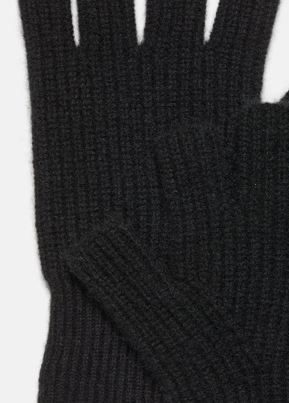 VINCE Women Plush Cashmere Rib-Knit Fingerless Glove in Gloves