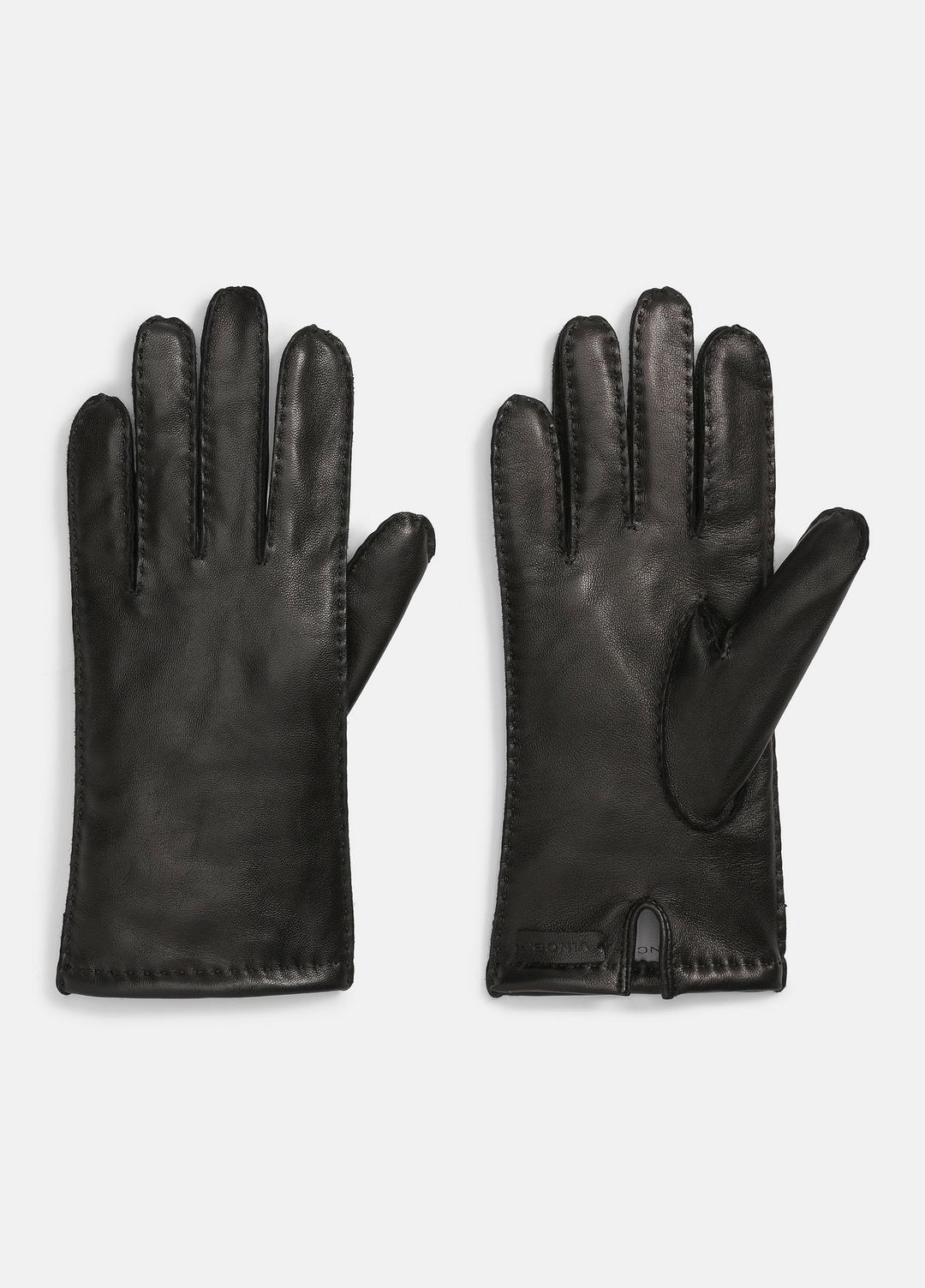 VINCE Women Cashmere-Lined Leather Driving Glove in Gloves