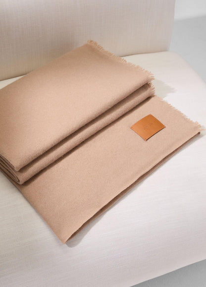 VINCE Women Cashmere Reverse Jersey Throw in Pillows & Blankets