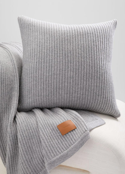 VINCE Women Wool and Cashmere Cardigan-Stitch Pillow in Pillows & Blankets