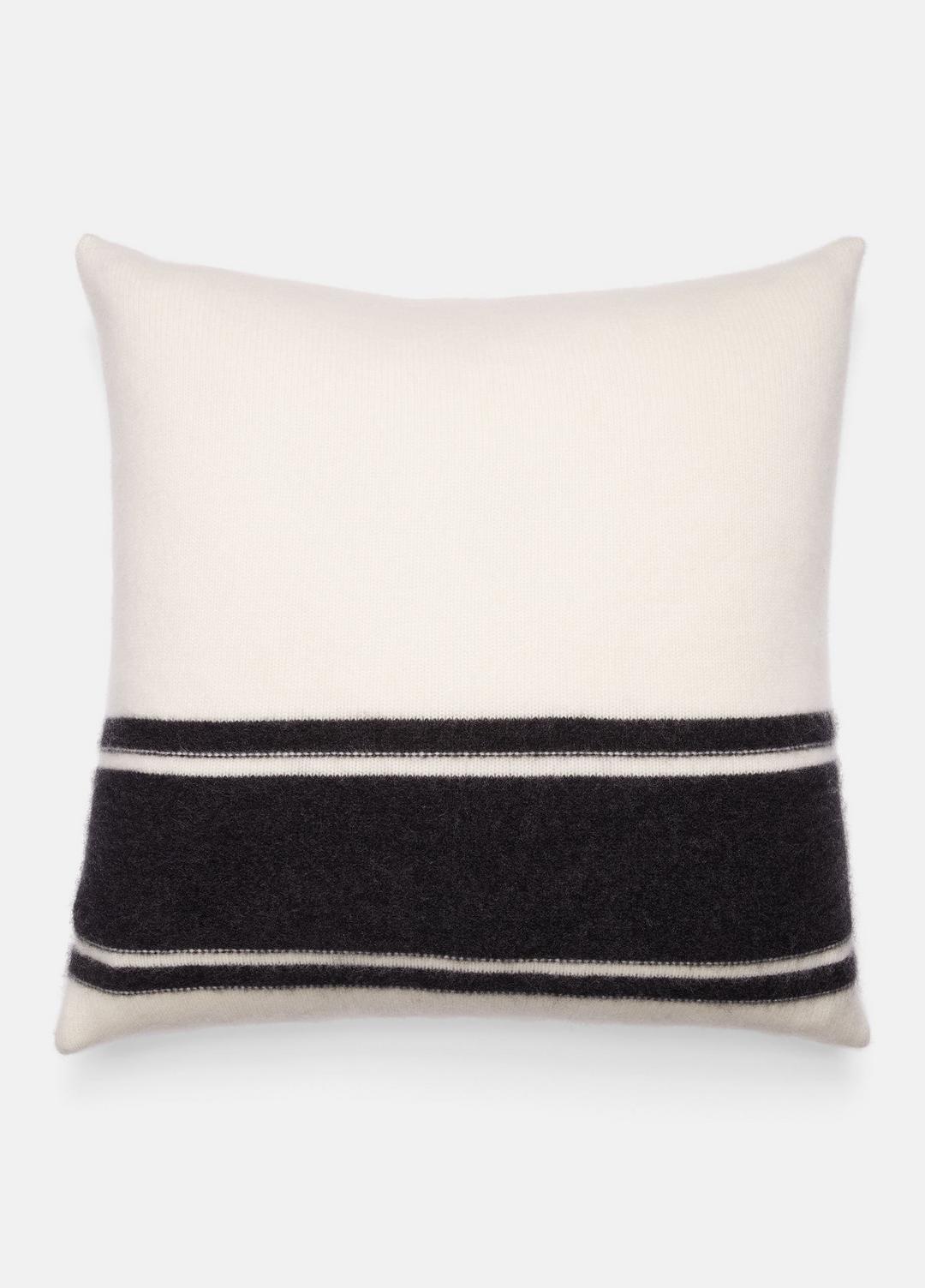 VINCE Women Cashmere Jersey Stripe Pillow in Pillows & Blankets