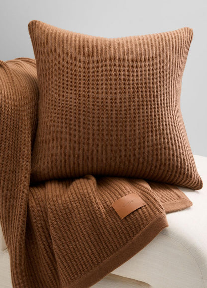VINCE Women Wool and Cashmere Cardigan-Stitch Pillow in Pillows & Blankets