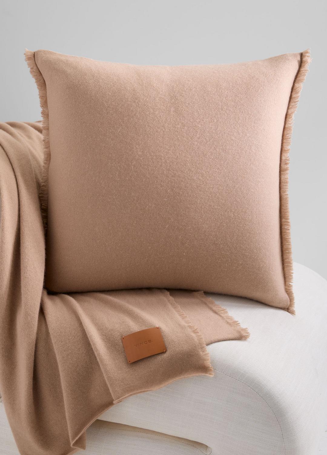 VINCE Women Cashmere Reverse Jersey Pillow in Pillows & Blankets