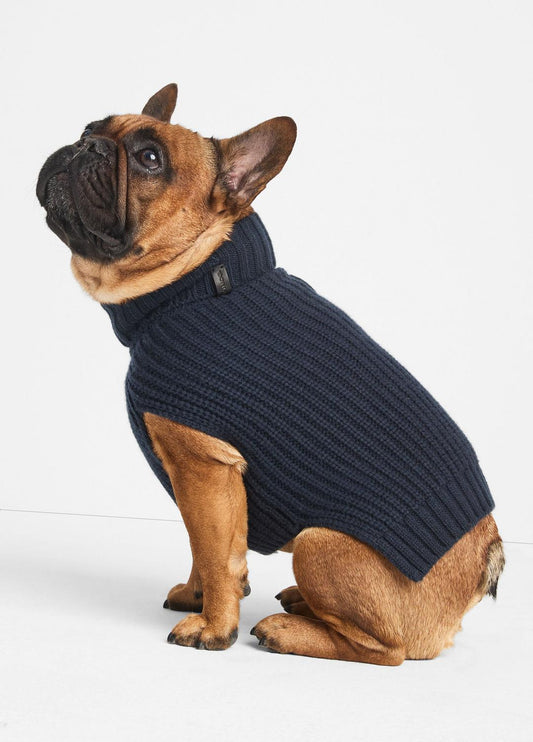 VINCE Women Wool and Cashmere Shaker-Stitch Dog Sweater in Dog Accessories