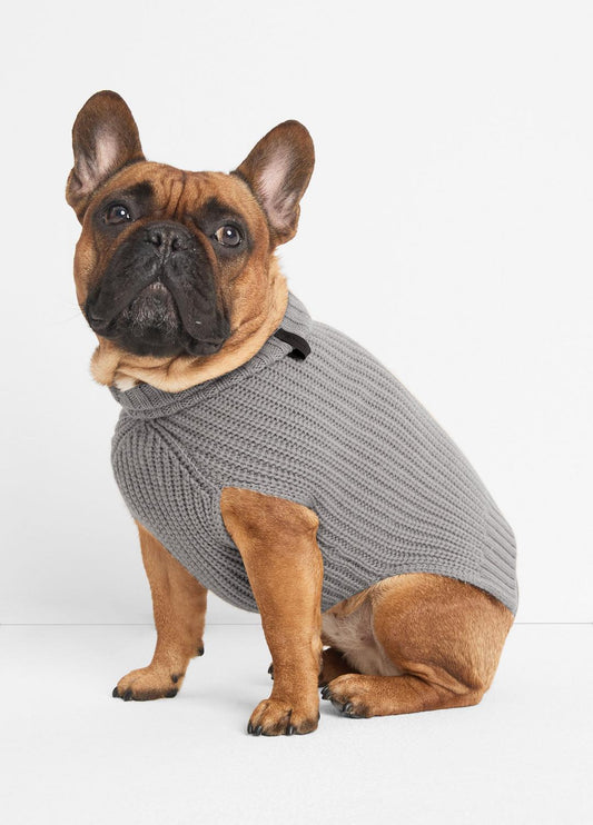 VINCE Women Wool and Cashmere Shaker-Stitch Dog Sweater in Dog Accessories