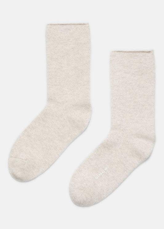 VINCE Women Women's Cashmere Jersey Short Sock in Accessories