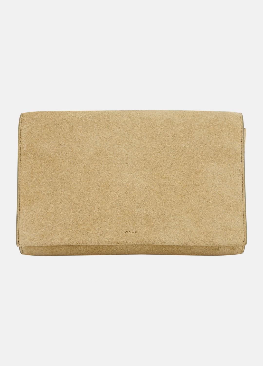 VINCE Women Suede Crossbody Wallet in Leather & Suede