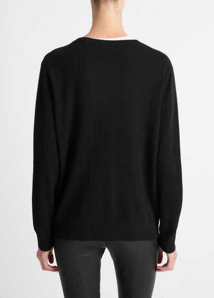 VINCE Women Cashmere Weekend V-Neck Sweater in Vince Products Women