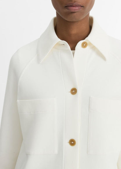 VINCE Women Cotton-Blend Shirt Jacket in Vince Products Women