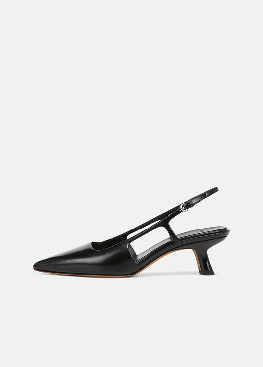 VINCE Women Bianca Leather Slingback Heel in Vince Products Women