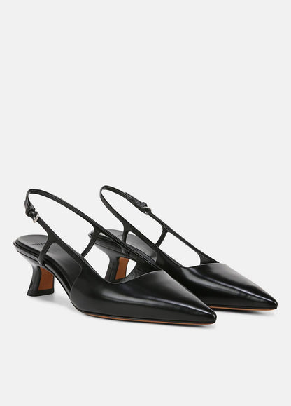 VINCE Women Bianca Leather Slingback Heel in Vince Products Women