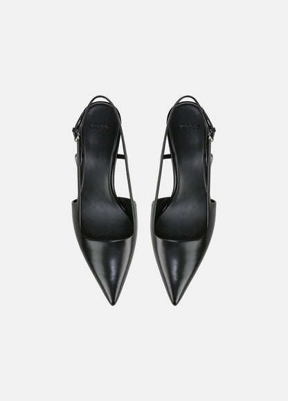 VINCE Women Bianca Leather Slingback Heel in Vince Products Women