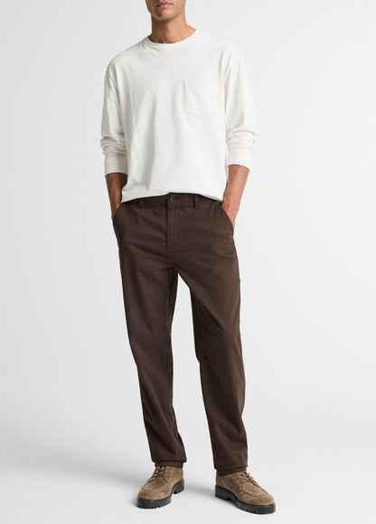 VINCE Men Owen Athletic Stretch-Cotton Utility Pant in Trousers