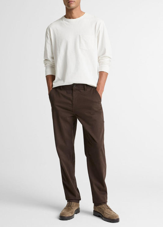 VINCE Men Owen Athletic Stretch-Cotton Utility Pant in Trousers