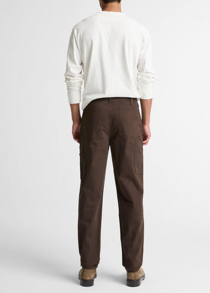 VINCE Men Owen Athletic Stretch-Cotton Utility Pant in Trousers