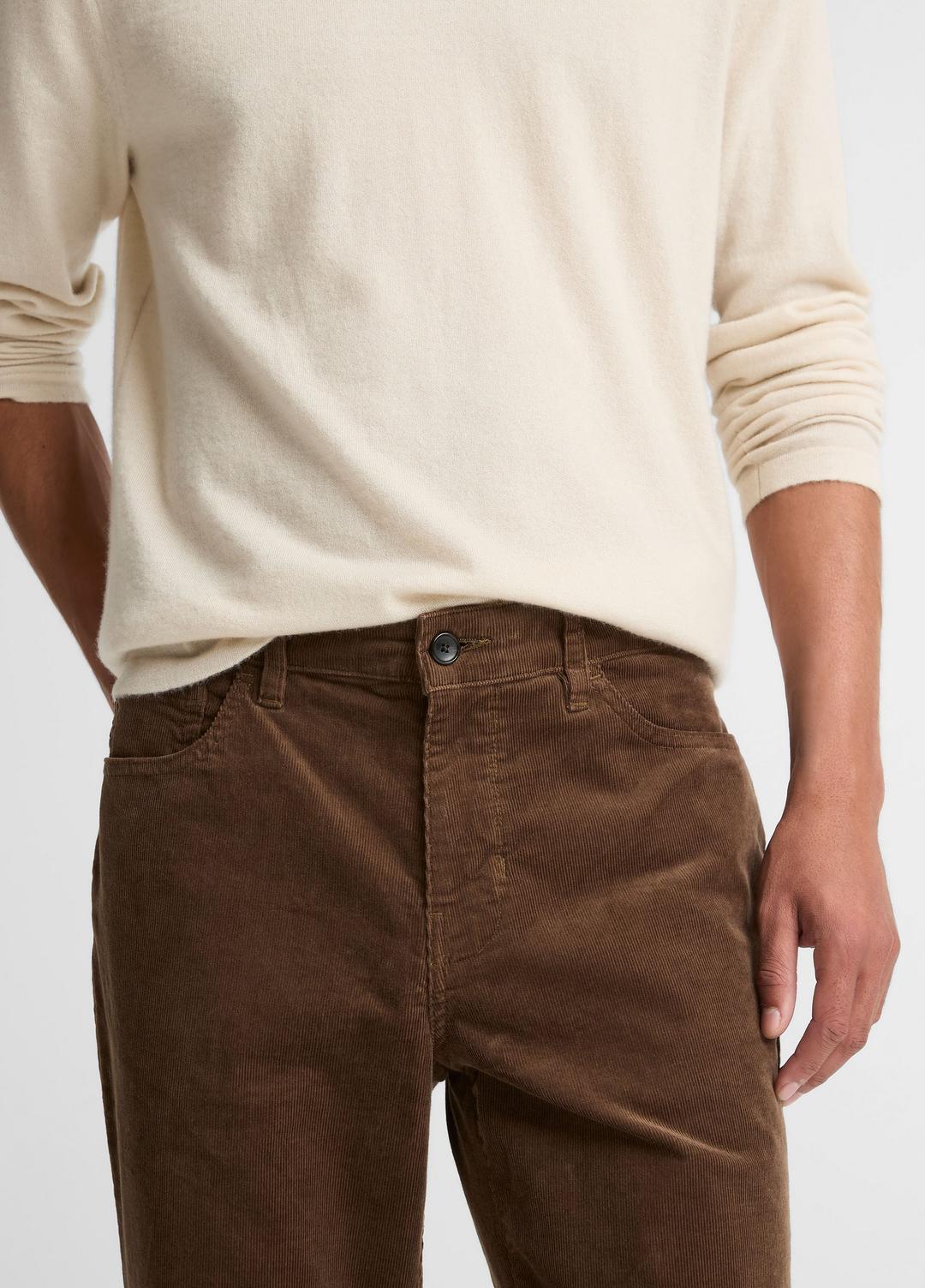 VINCE Men Dylan Slim 5-Pocket Stretch-Cotton Corduroy Pant in Trousers