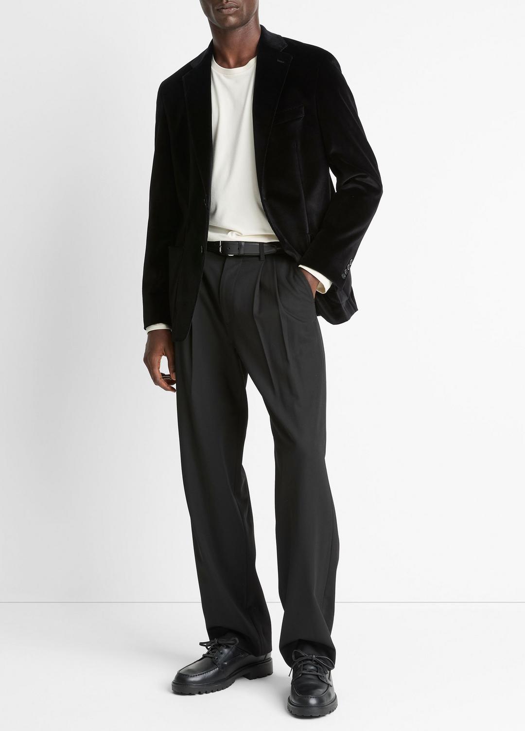 VINCE Men Cotton Velvet Classic Sport Coat in Blazers